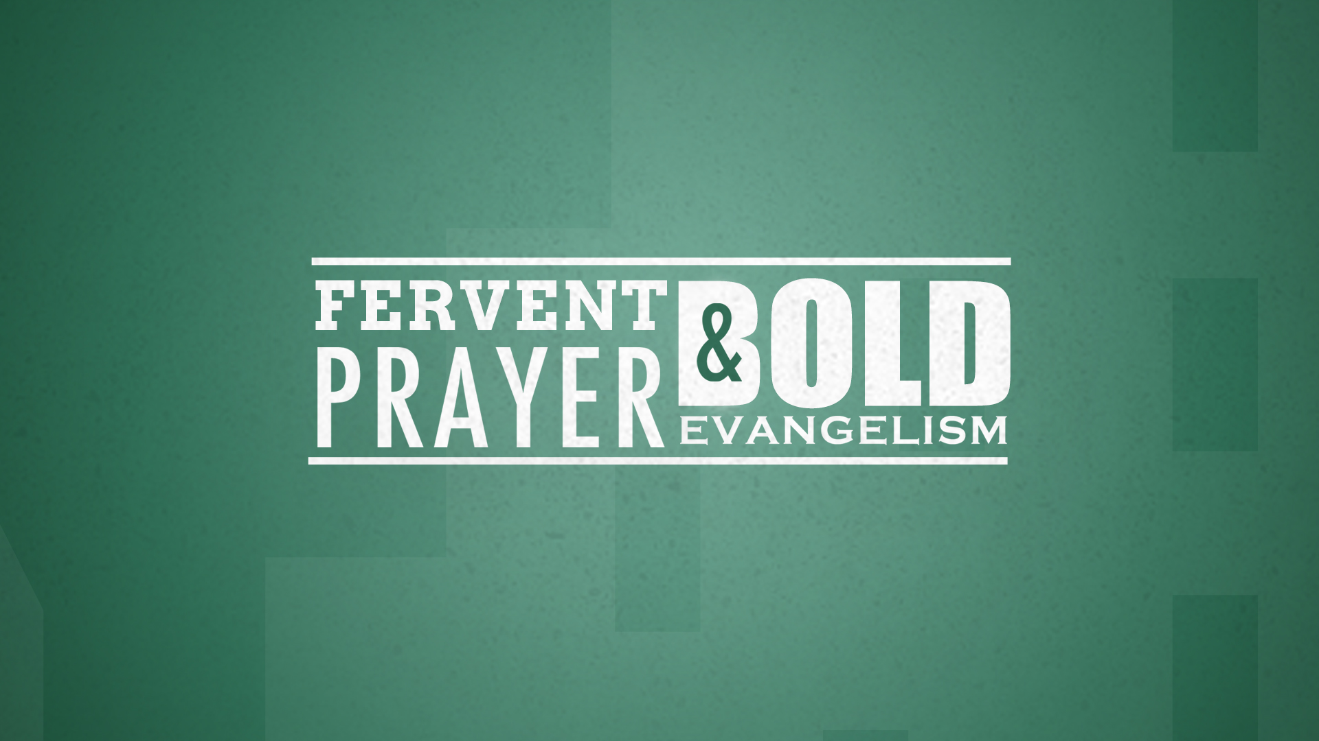 A Prayer for Boldness
