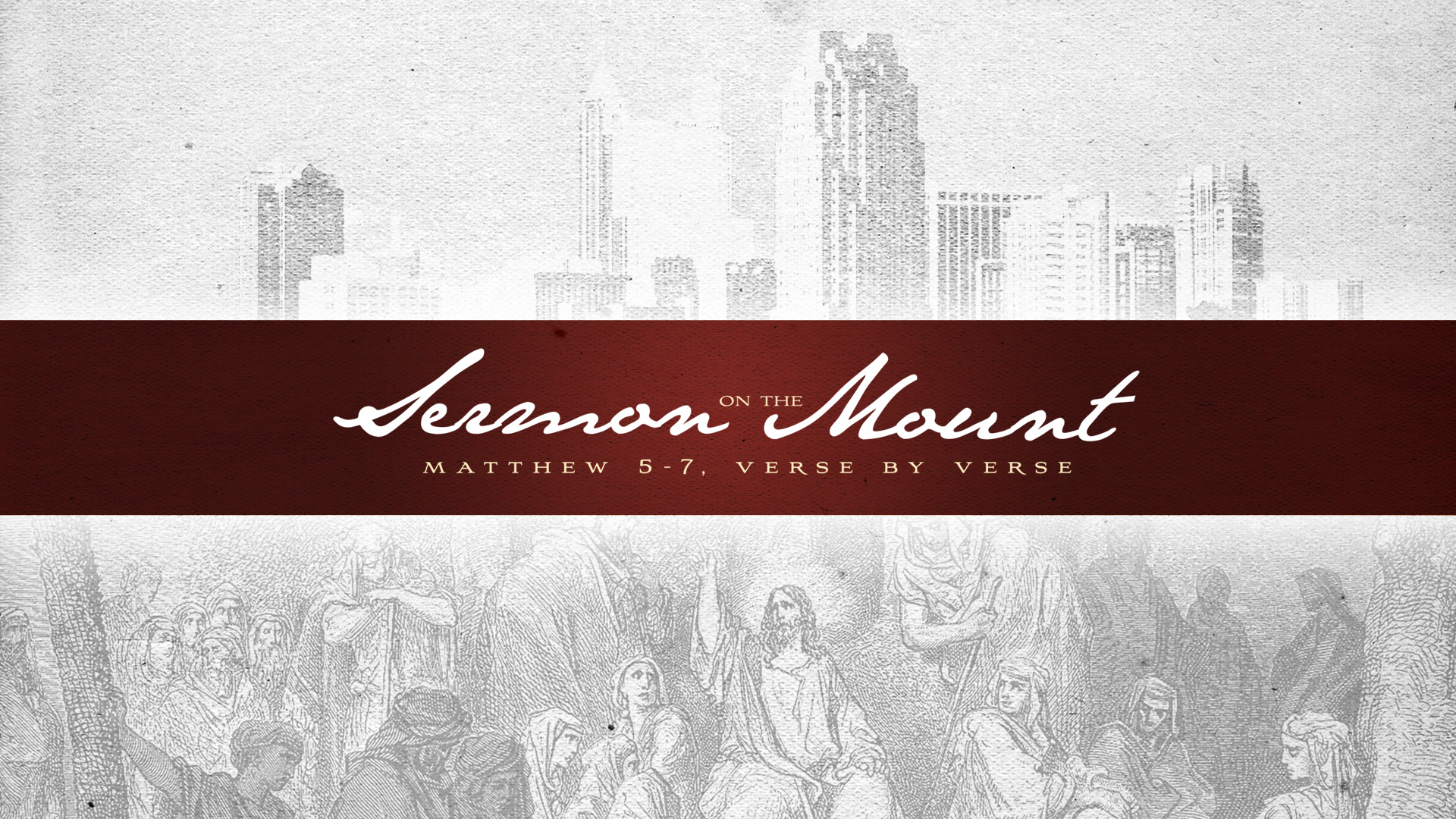 Seeking First the Kingdom of God